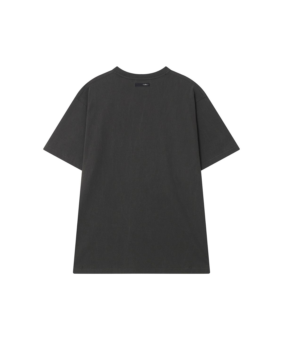 이우트(EEUT) PAINTED SHOES GALLERY T-SHIRT / CHARCOAL