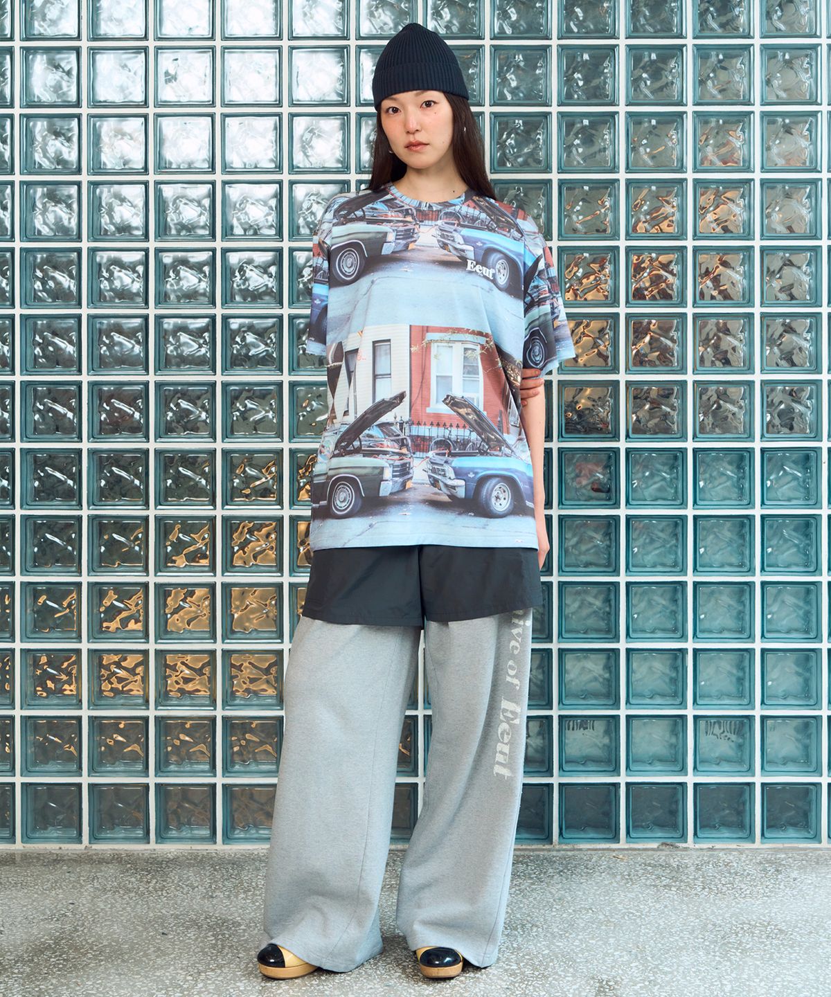 이우트(EEUT) ALL OVER PRINT GALLERY T-SHIRT