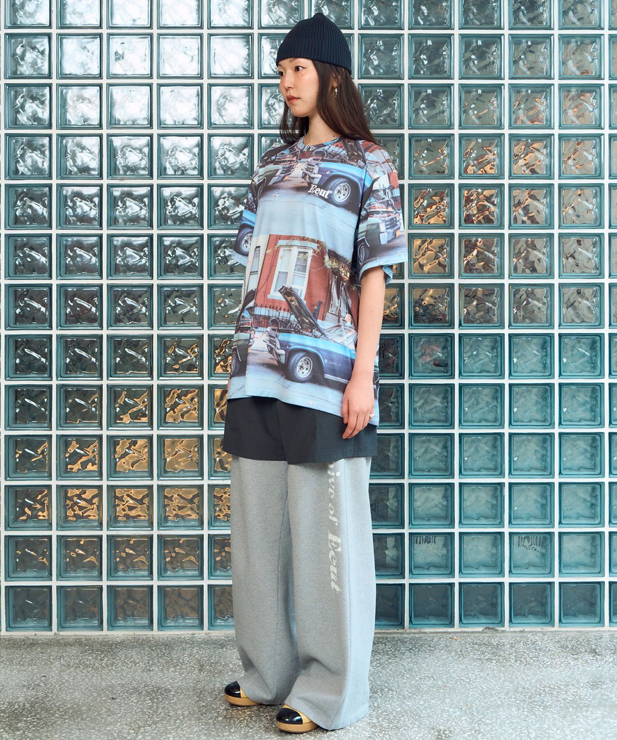 이우트(EEUT) ALL OVER PRINT GALLERY T-SHIRT