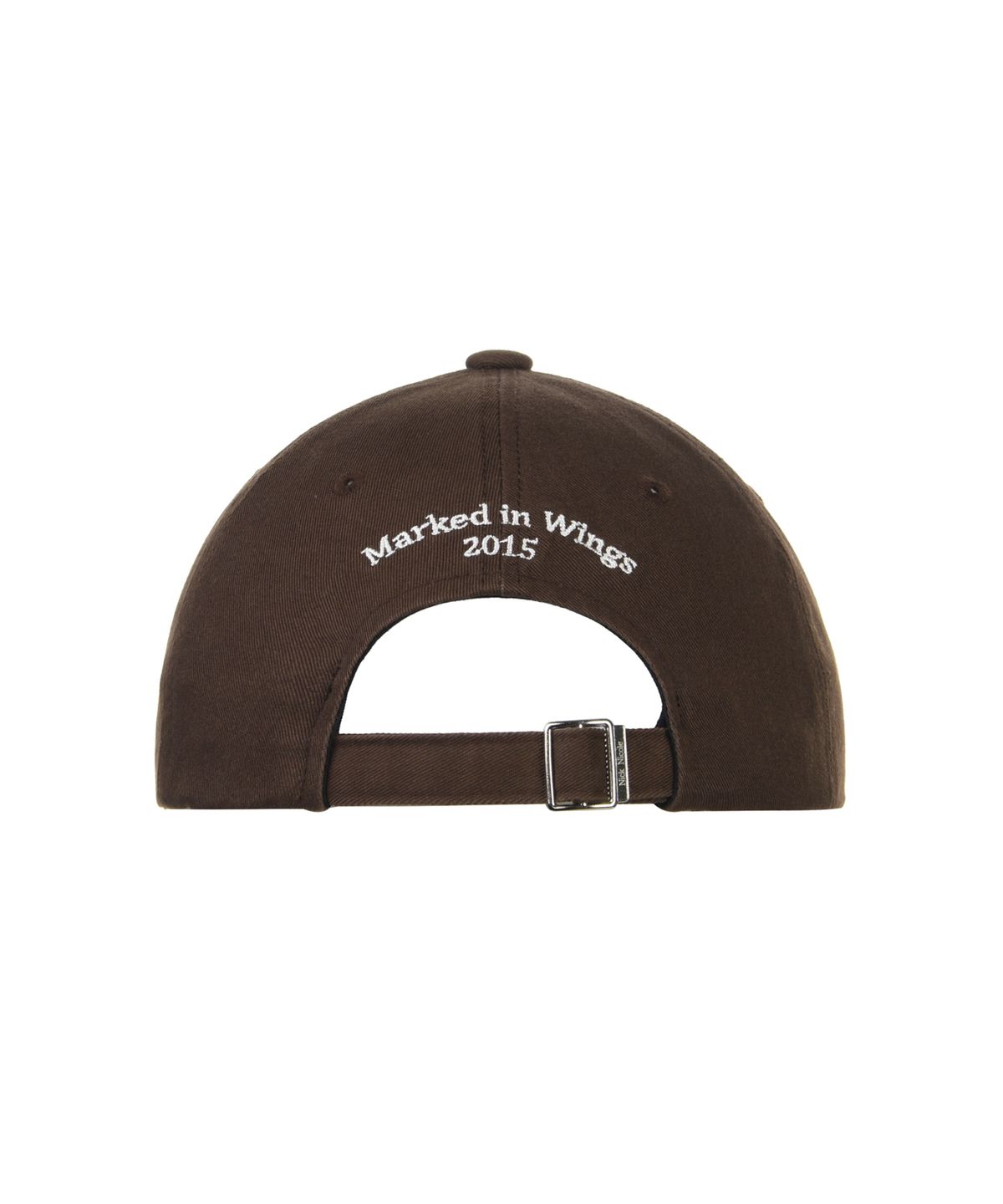 닉앤니콜(NICK&NICOLE) OVAL WAPPEN BALL CAP_BROWN