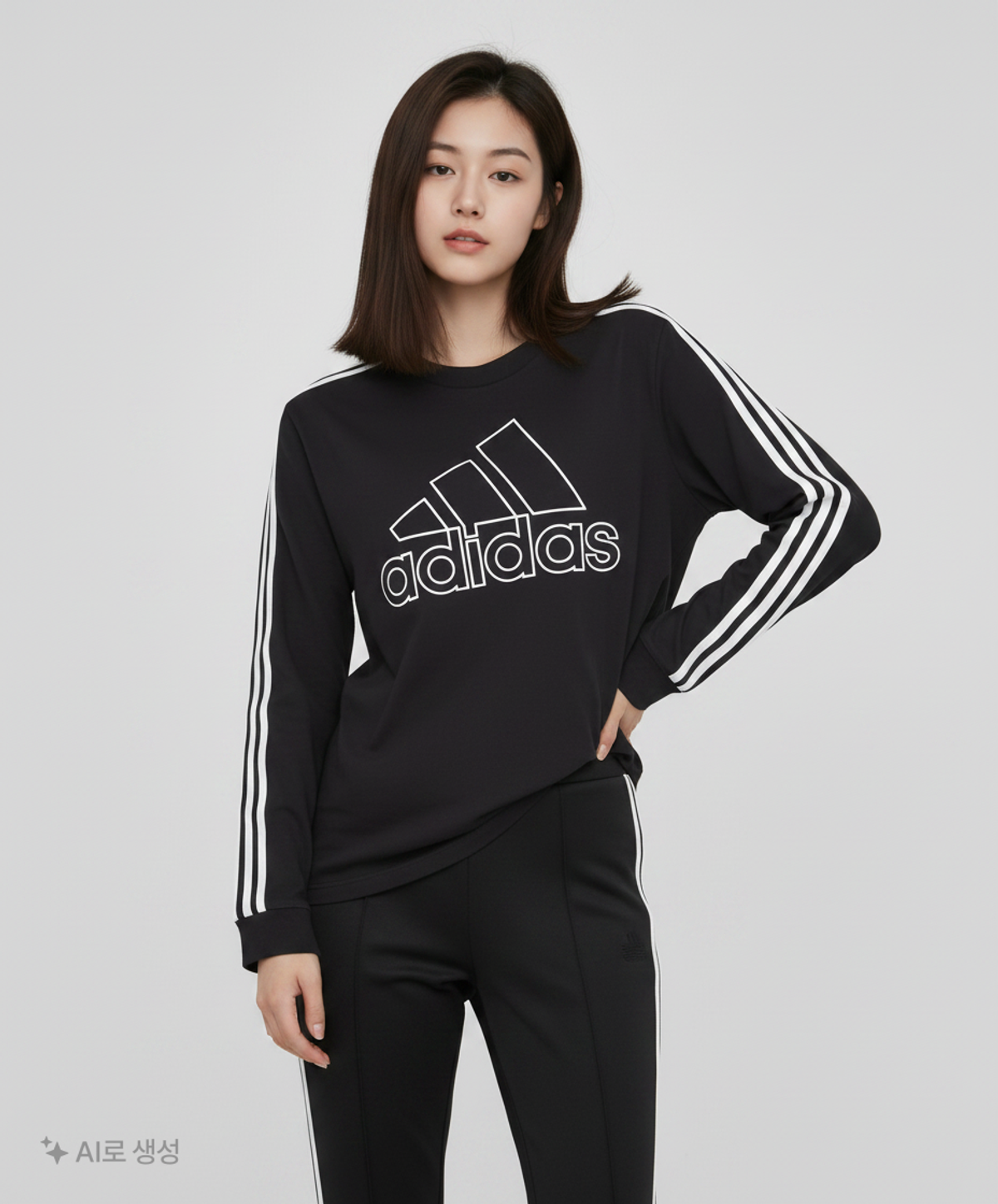 아디다스(ADIDAS) 긴소매 티셔츠 XXXL
