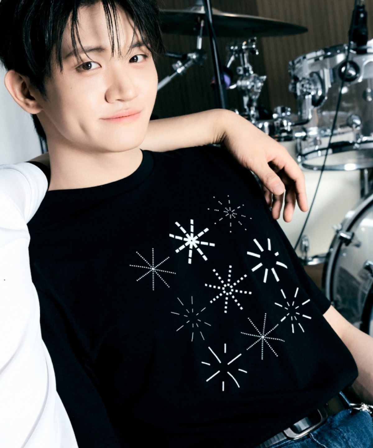 스파오(SPAO) [LUCY] 반팔 티셔츠(Black)_SPRLG37U12