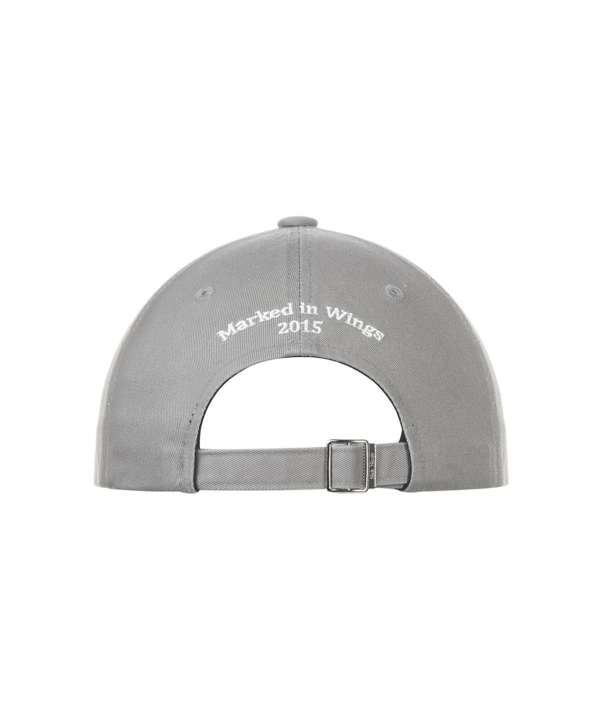 닉앤니콜(NICK&NICOLE) OVAL WAPPEN BALL CAP_GRAY