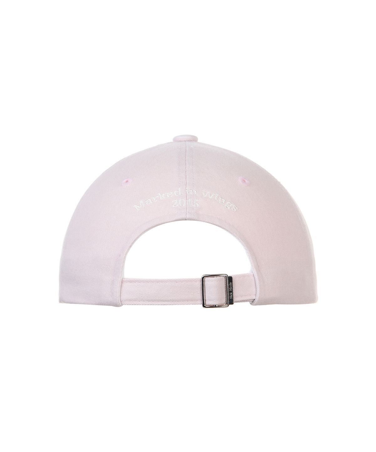 닉앤니콜(NICK&NICOLE) OVAL WAPPEN BALL CAP_PASTEL PINK