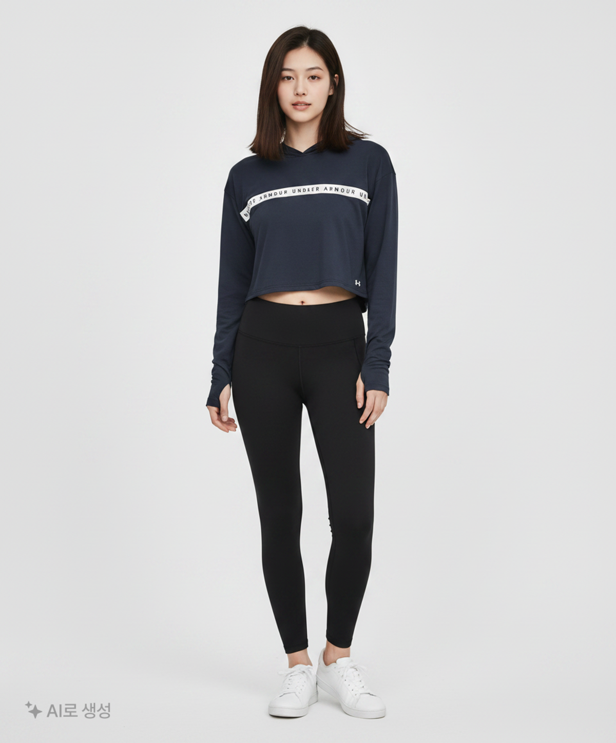 언더아머(UNDERARMOUR) 후드 티셔츠 S