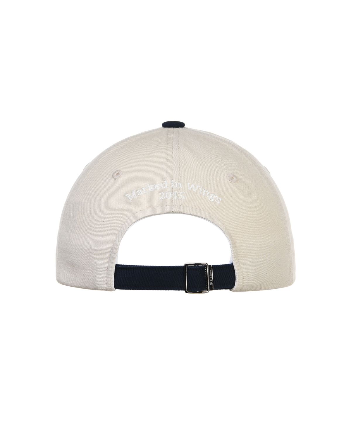 닉앤니콜(NICK&NICOLE) OVAL WAPPEN BALL CAP_TWOTONE NAVY