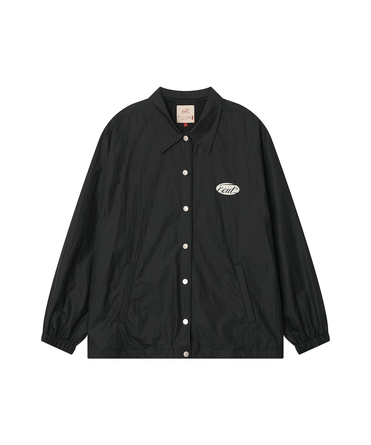 이우트(EEUT) EEUT SHEET COACH JACKET / BLACK