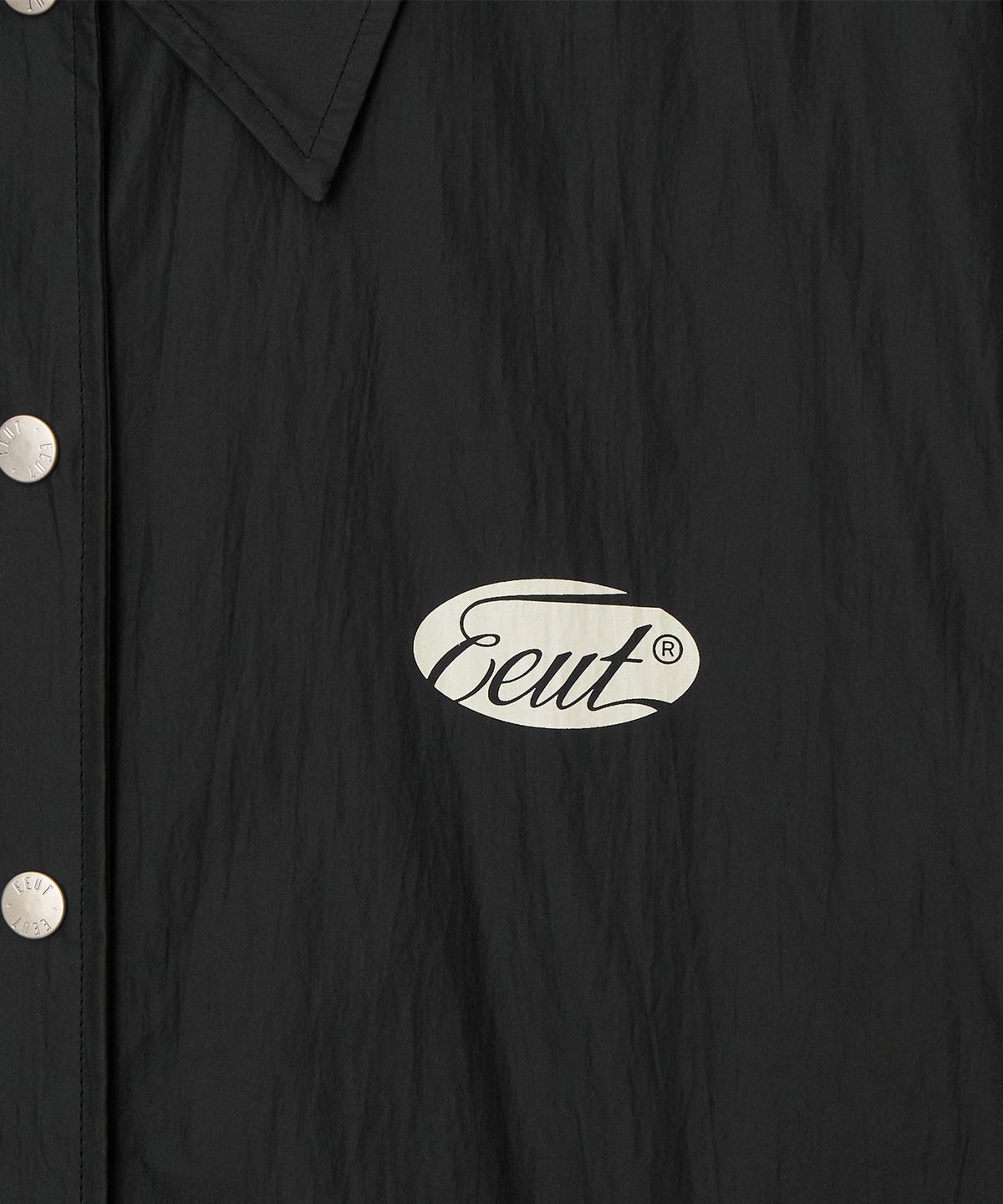 이우트(EEUT) EEUT SHEET COACH JACKET / BLACK