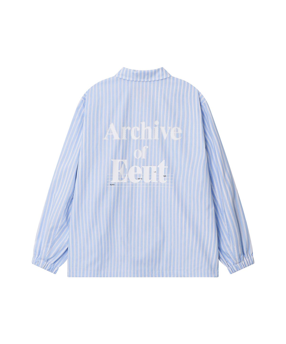 이우트(EEUT) EEUT SHEET COACH JACKET / STRIPE