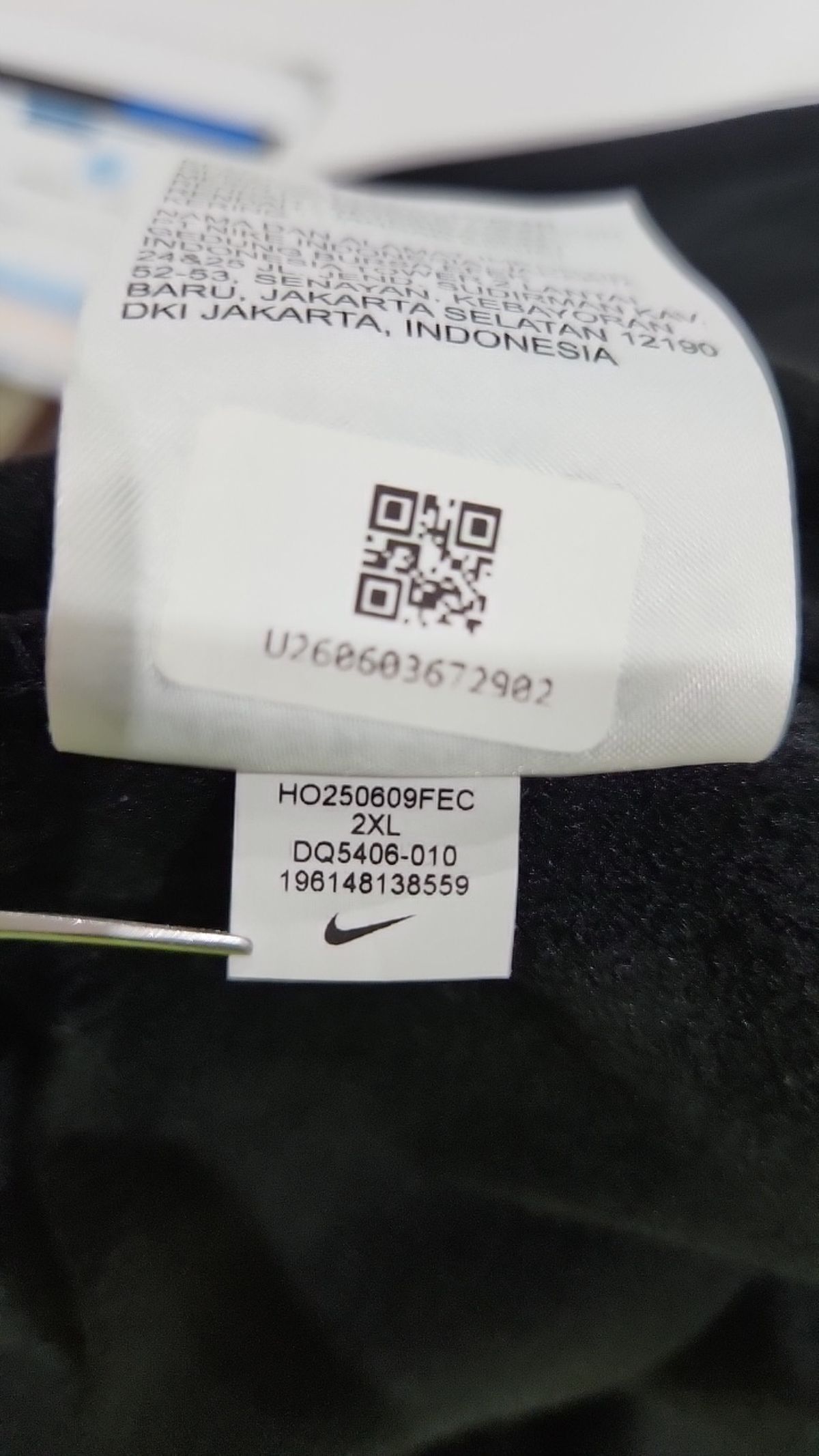 나이키(NIKE) 써마 핏 테이퍼드 트레이닝 팬츠 M - 블랙:화이트 / DQ5406-010 XXL