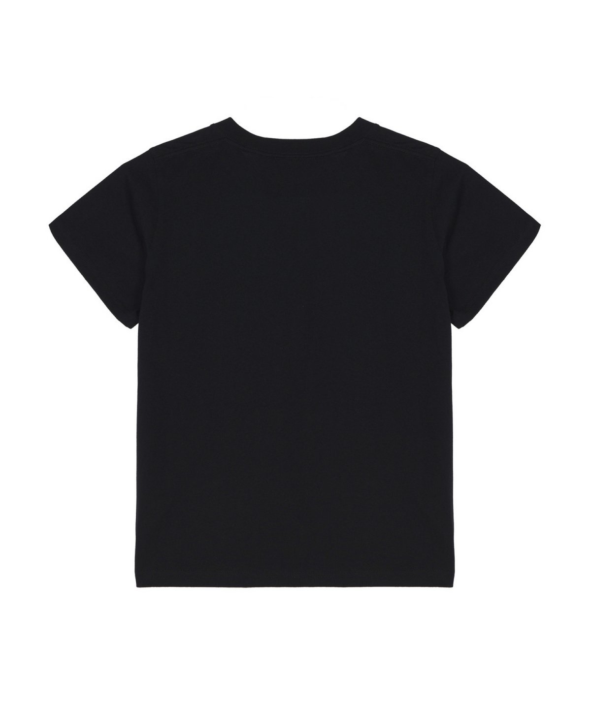 베스티리아(VESTIRYA) Heart Charm Graphic T-shirts Black