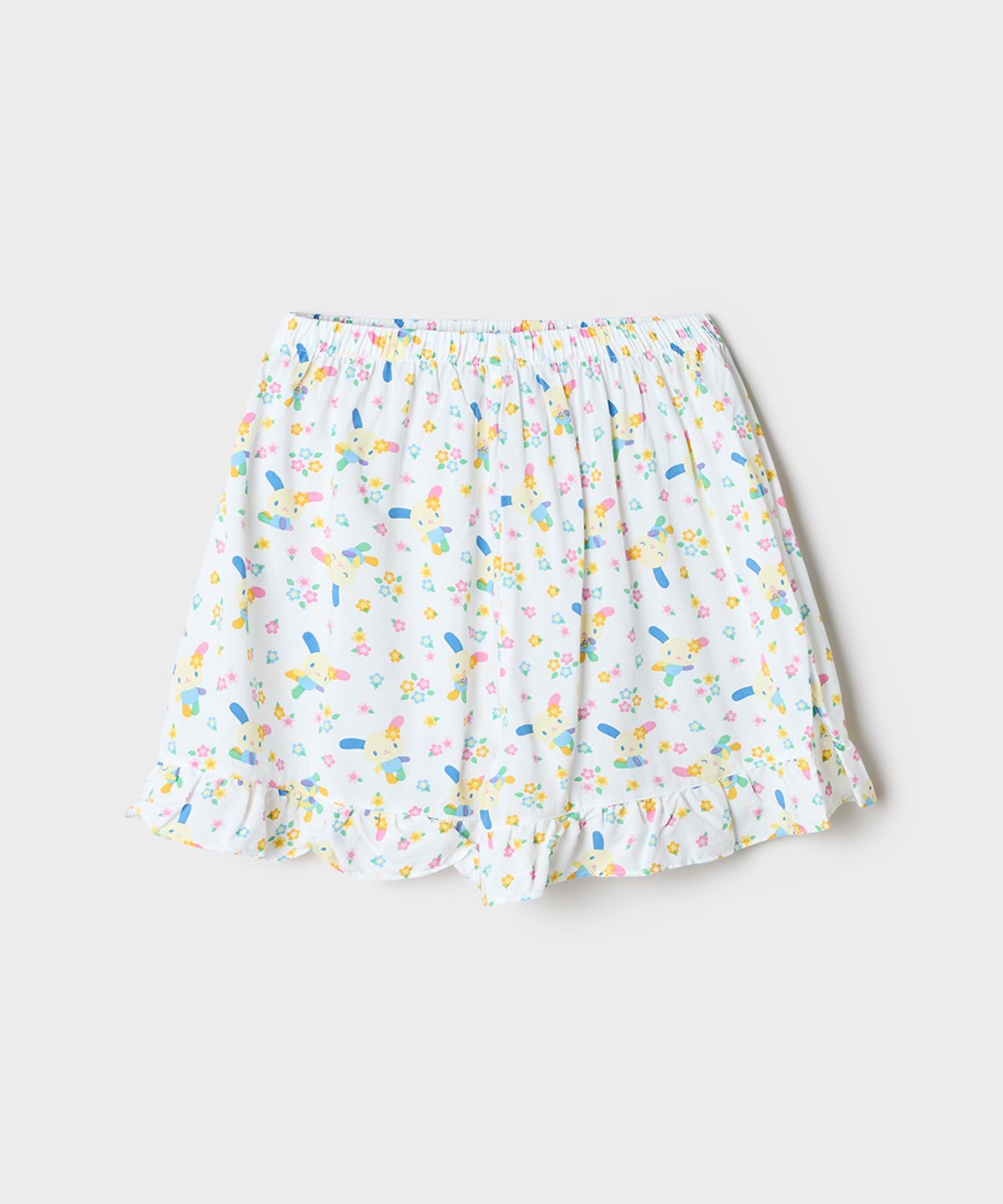 스파오(SPAO) [우사하나] 프릴 민소매 파자마(White)_SPPPG37U30