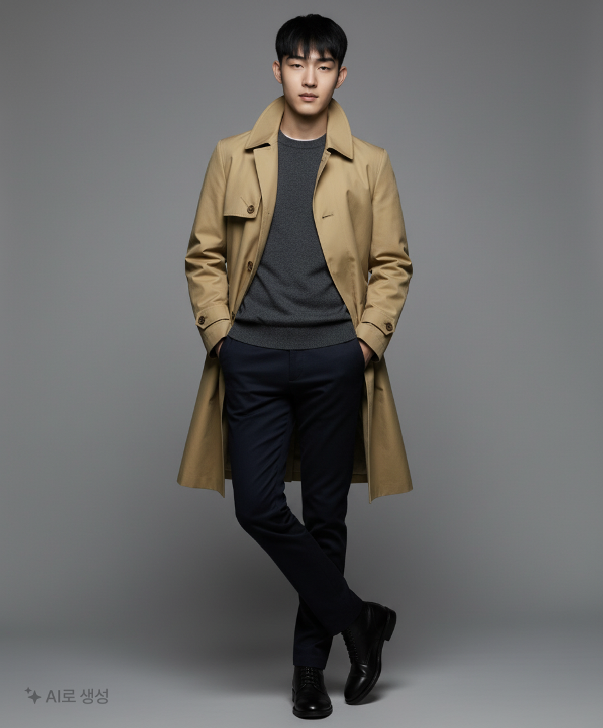 유니클로(UNIQLO) 봄 가을 코트 M