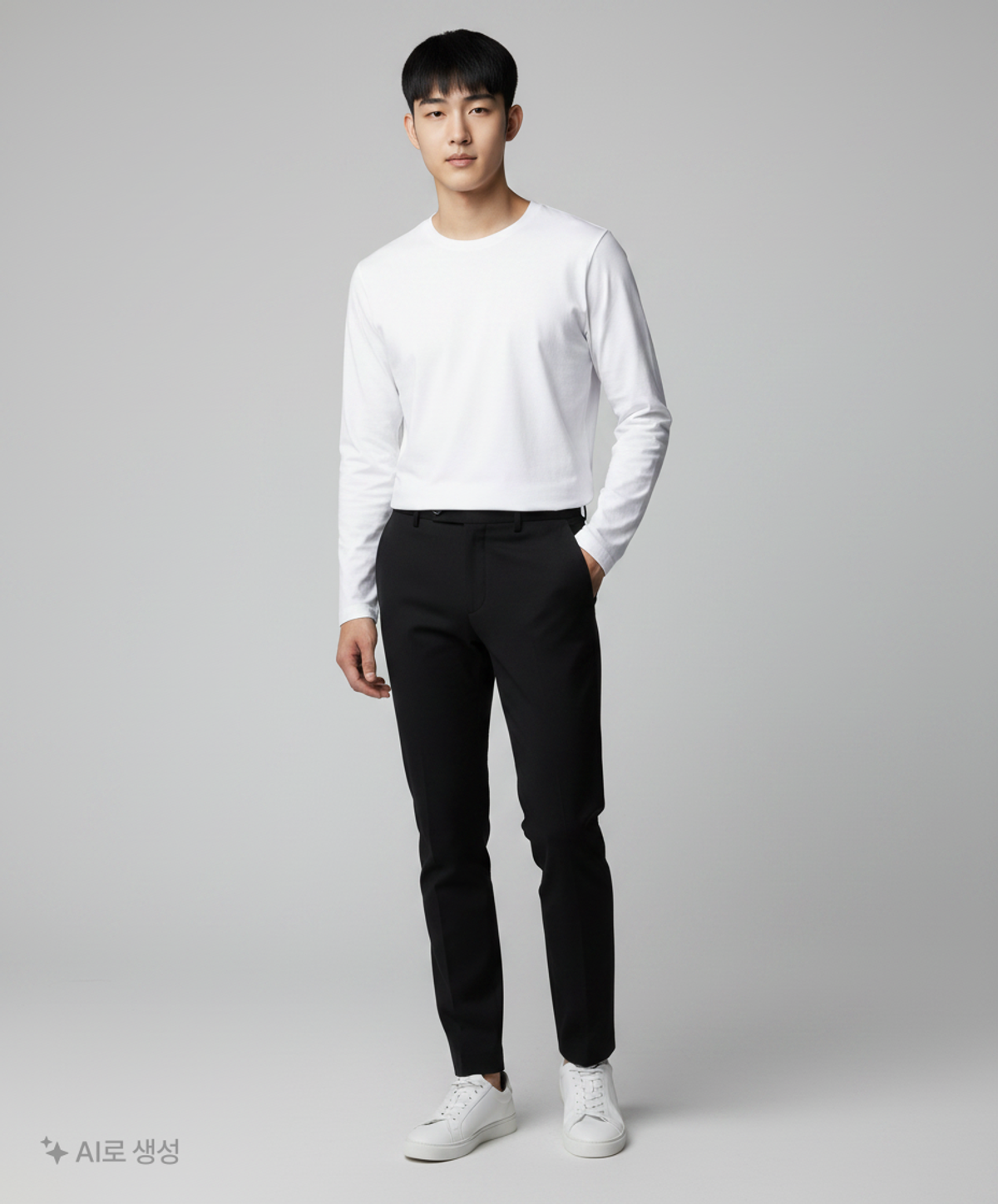 무신사 스탠다드(MUSINSA STANDARD) 긴소매 티셔츠 L