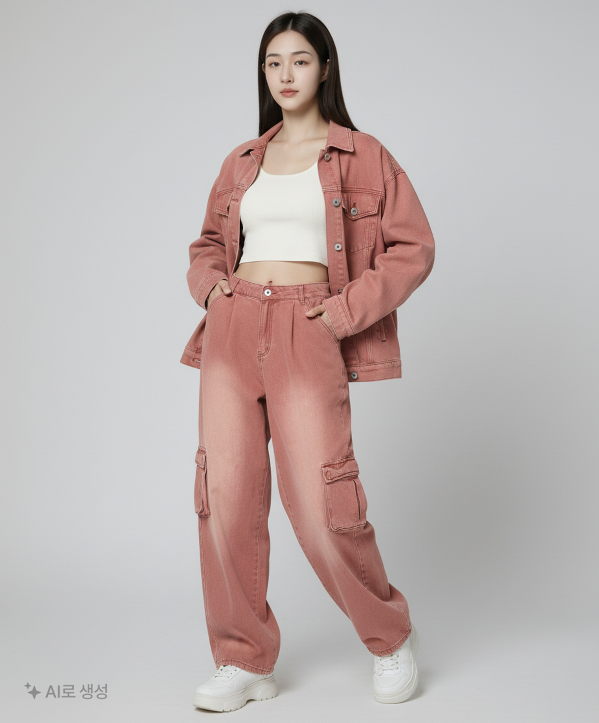 엑스톤즈(XTONZ) 청/데님 팬츠 L