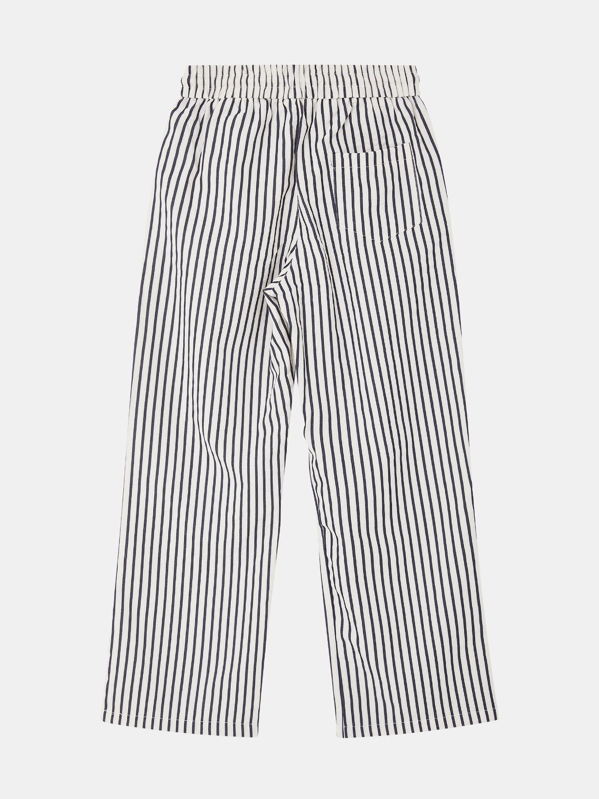 이카룩(IKALOOK) 세미와이드핏 스트라이프 밴딩 팬츠 DD1SMPT153