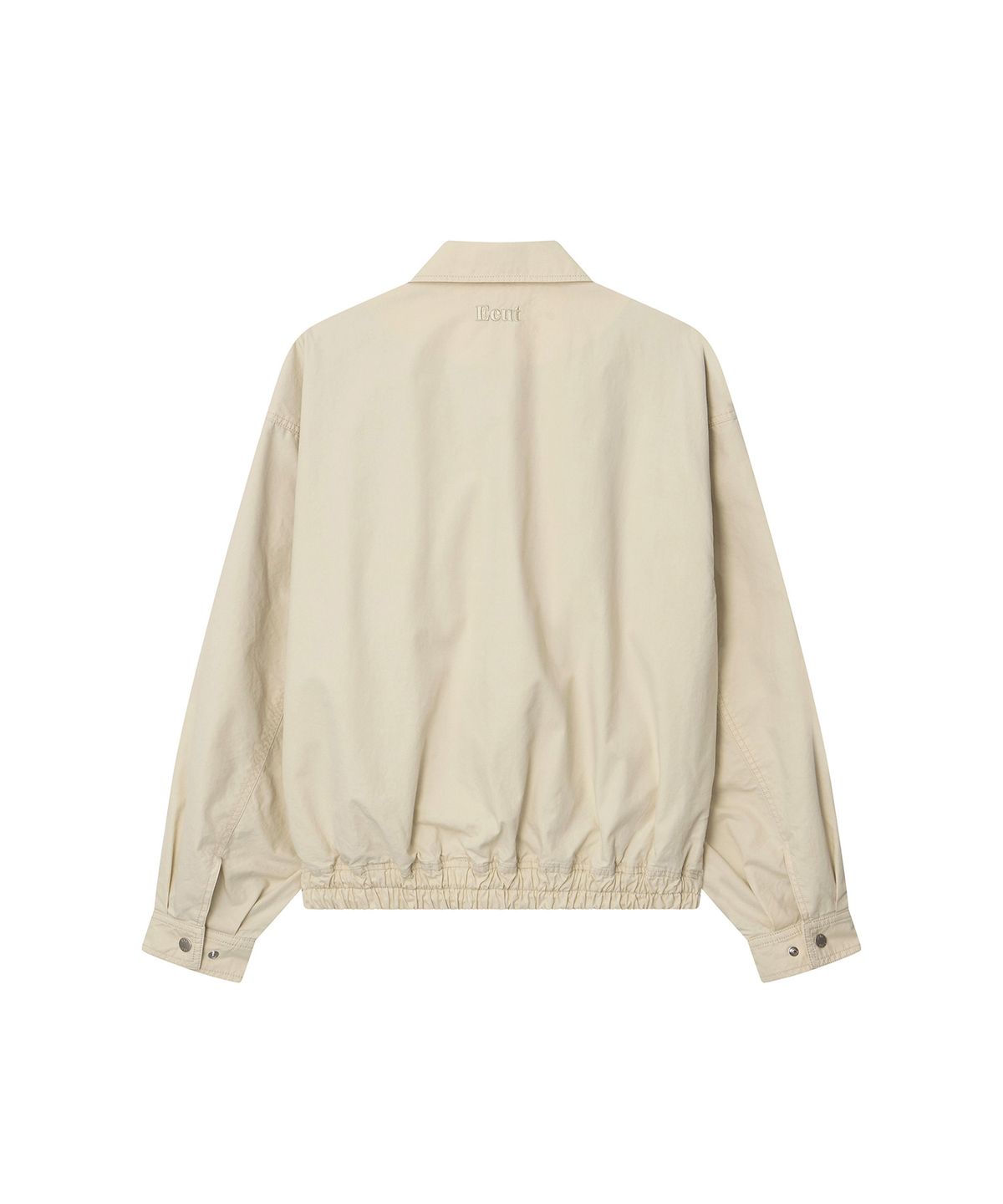 이우트(EEUT) WASHED COTTON BLOUSON JACKET / IVORY