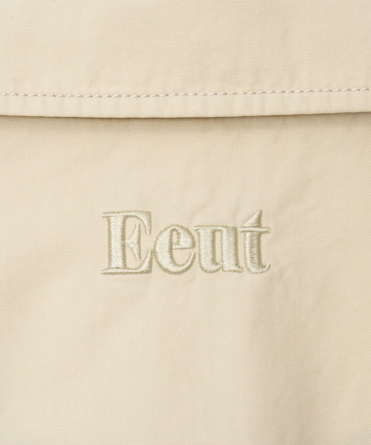 이우트(EEUT) WASHED COTTON BLOUSON JACKET / IVORY
