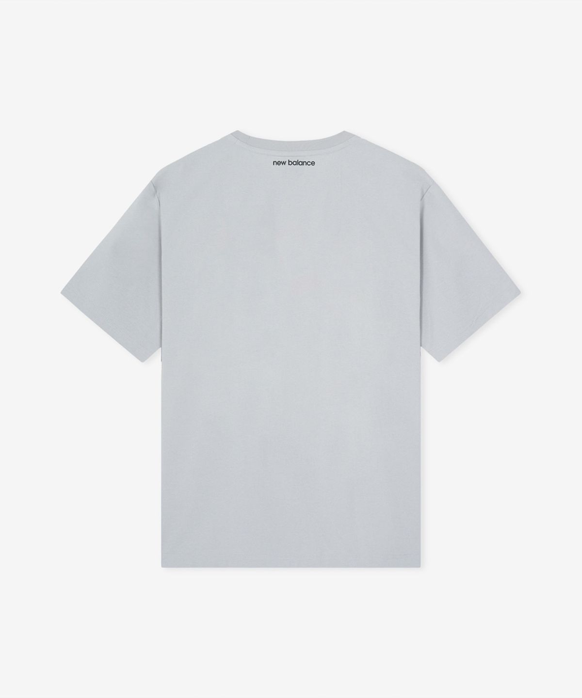 뉴발란스(NEW BALANCE) NBNEGCO210 / UNI FROZEN 스몰로고 반팔티 (L/GRAY)