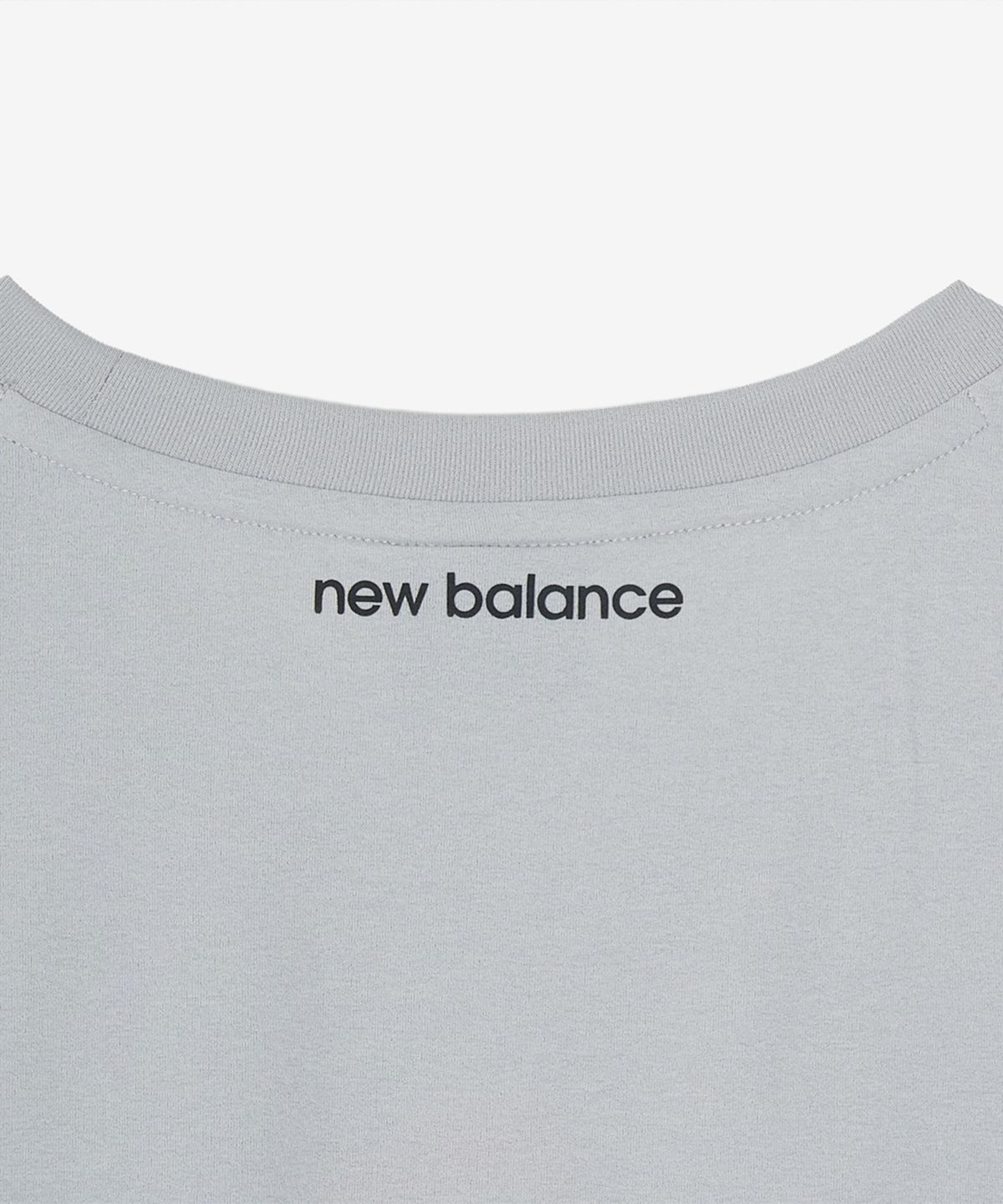 뉴발란스(NEW BALANCE) NBNEGCO210 / UNI FROZEN 스몰로고 반팔티 (L/GRAY)