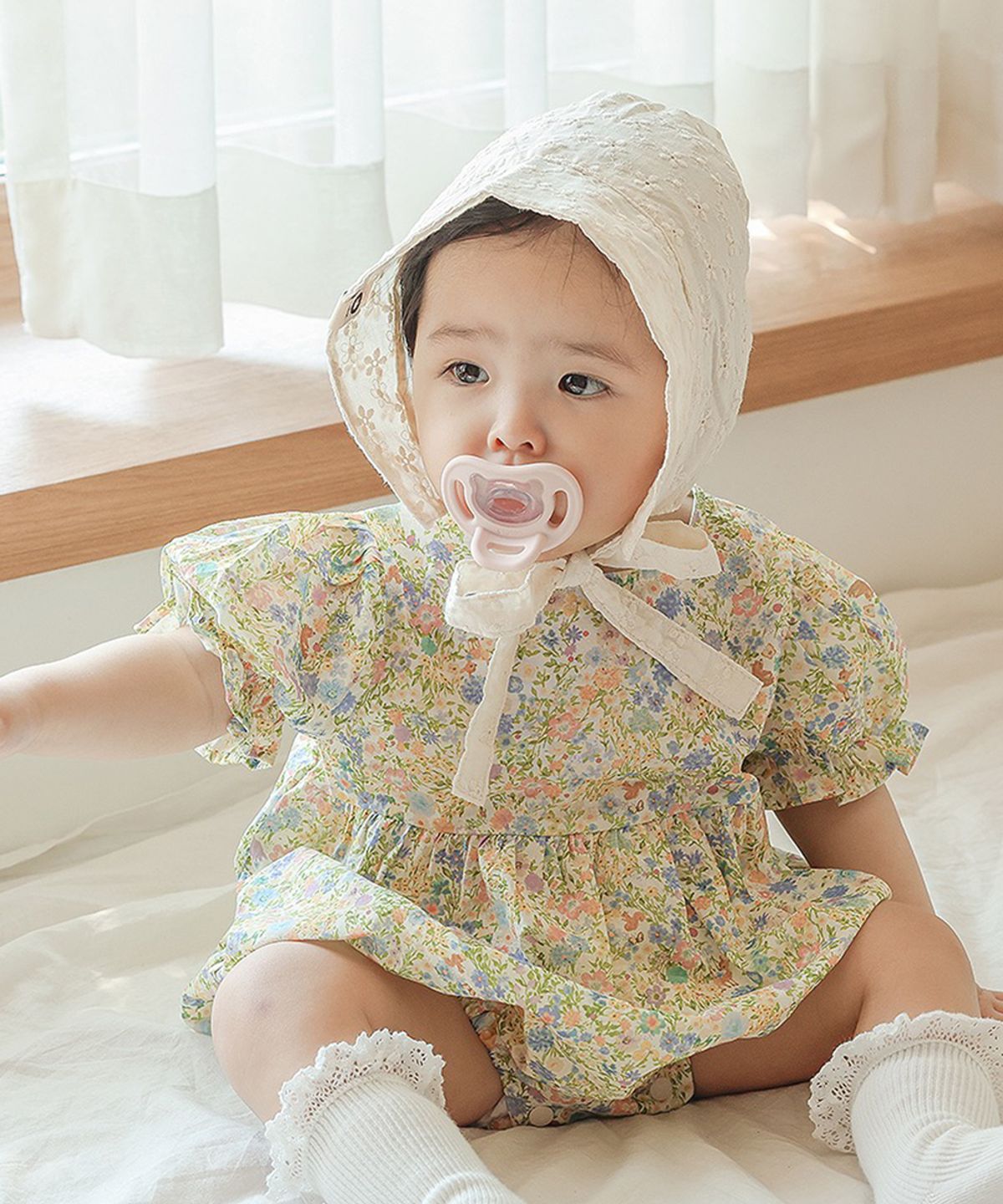 아림클로젯(ARIMCLOSET) 숲속에 귀여운 친구들이 살아요 - 아기 반팔 바디슈트