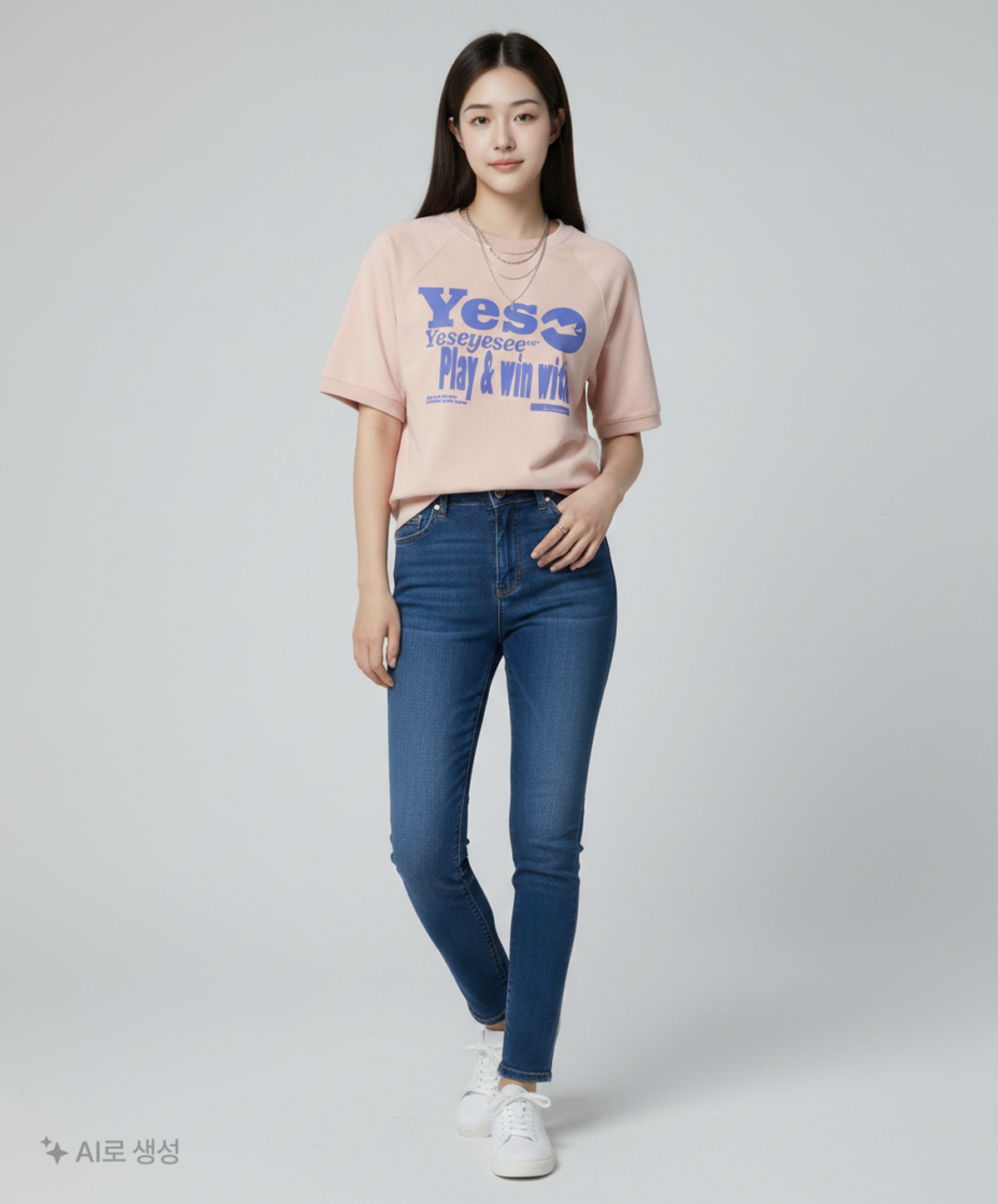 예스아이씨(YESEYESEE) 맨투맨/스웨트셔츠 S