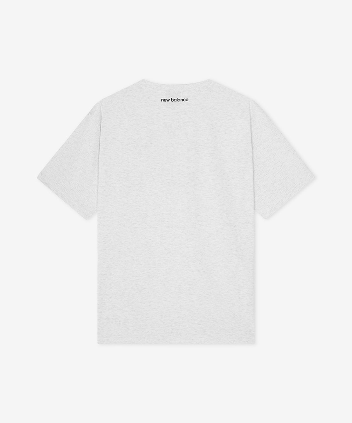 뉴발란스(NEW BALANCE) NBNEGCO201 / UNI 에센셜 스몰로고 반팔티 (L/GRAY)