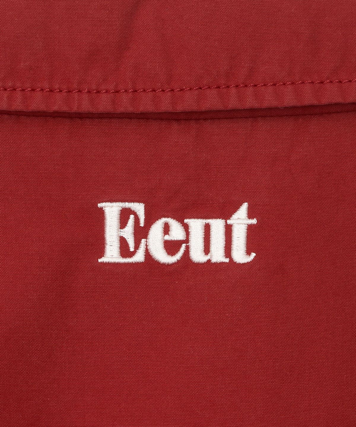이우트(EEUT) WASHED COTTON BLOUSON JACKET /  RED