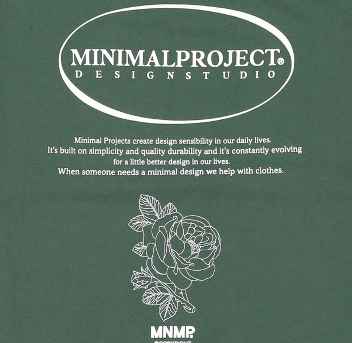 미니멀프로젝트(MINIMALPROJECT) 반소매 티셔츠 L