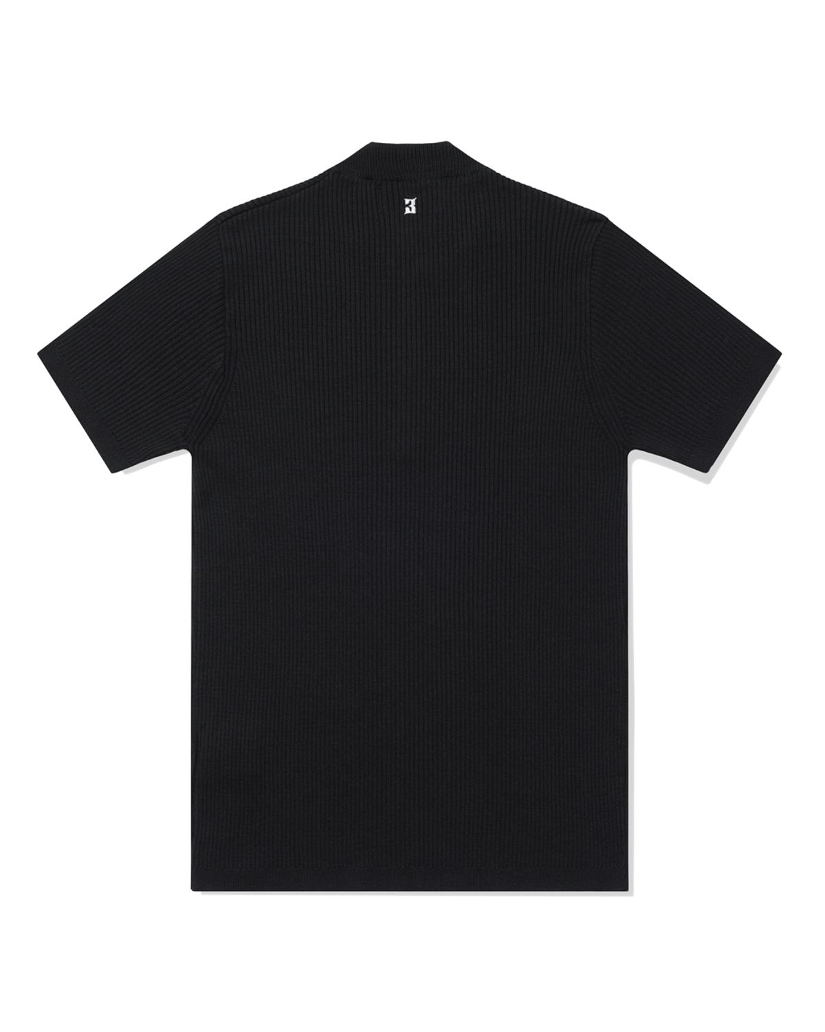 포스333(PHOS333) M Slim Fit Half Zip Knit/Black