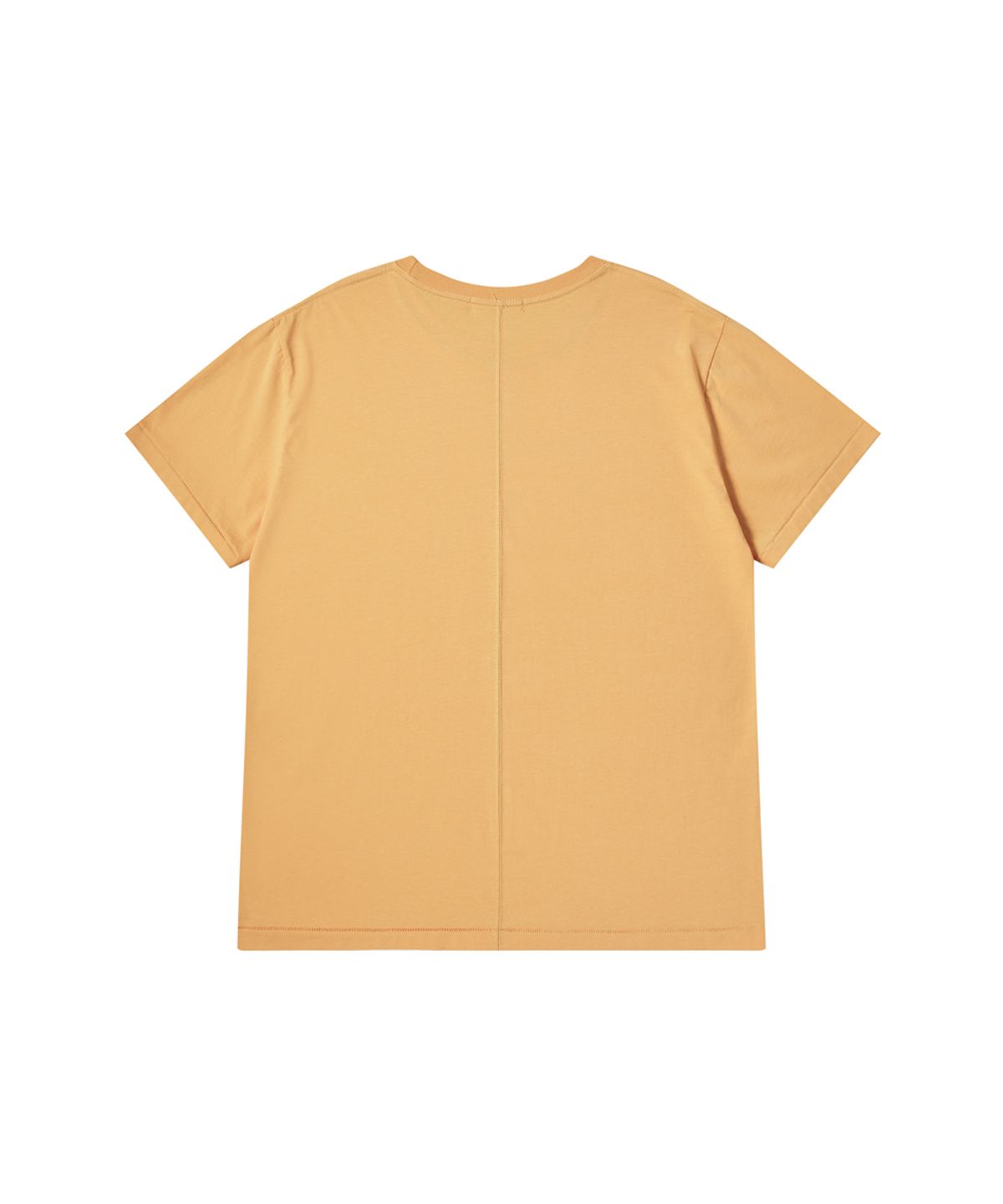 러드(LLUD) Core cotton T-shirt Yellow
