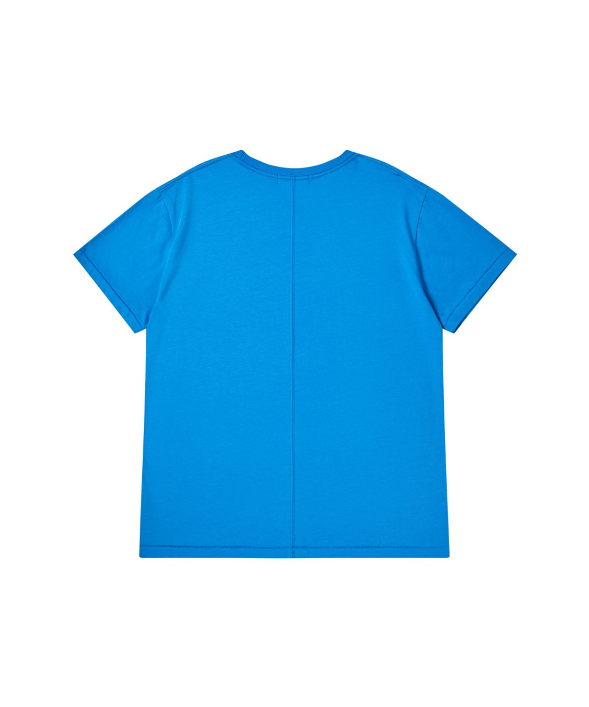 러드(LLUD) Core cotton T-shirt Blue
