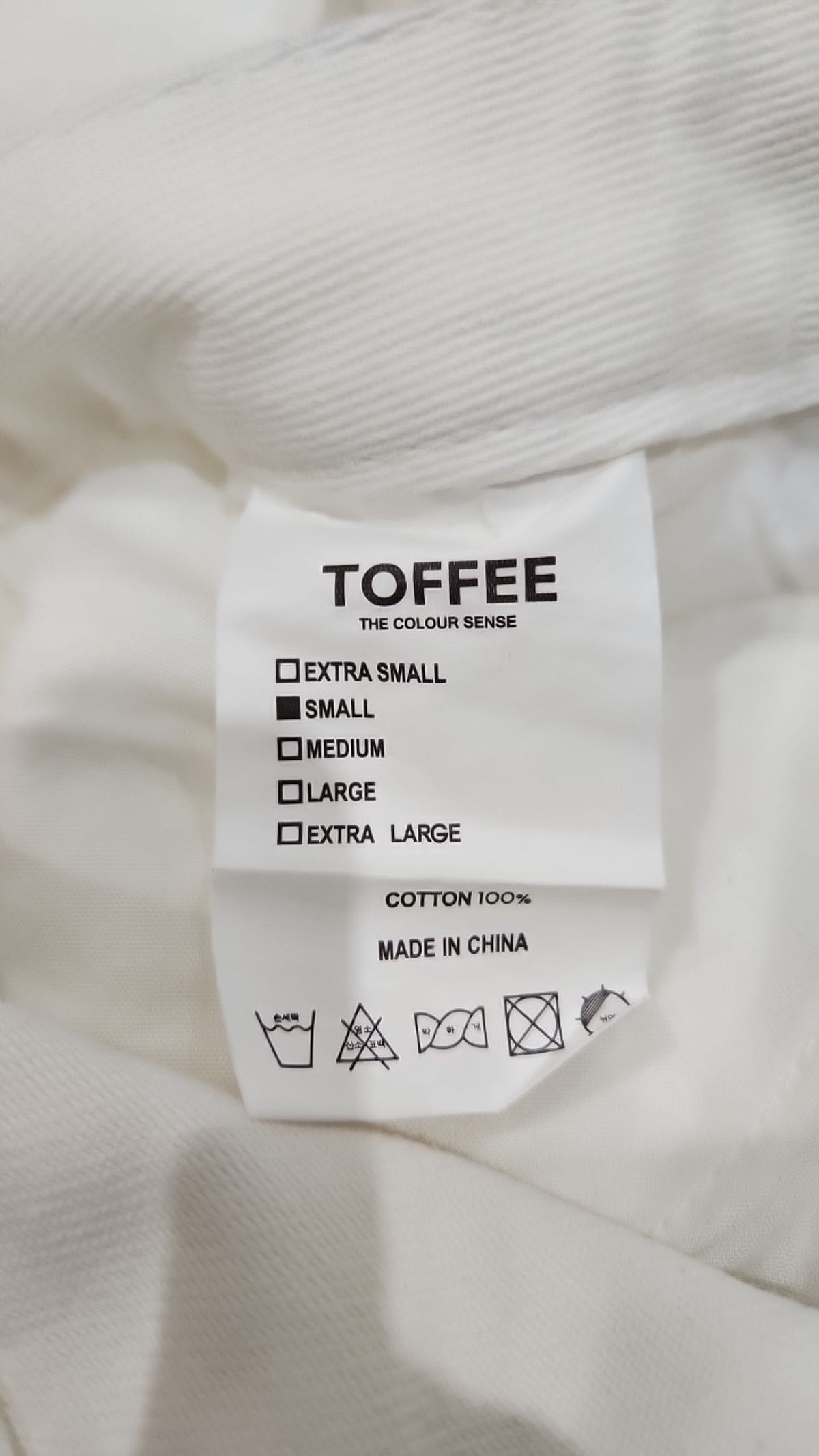 토피(TOFFEE) 코튼 팬츠 S