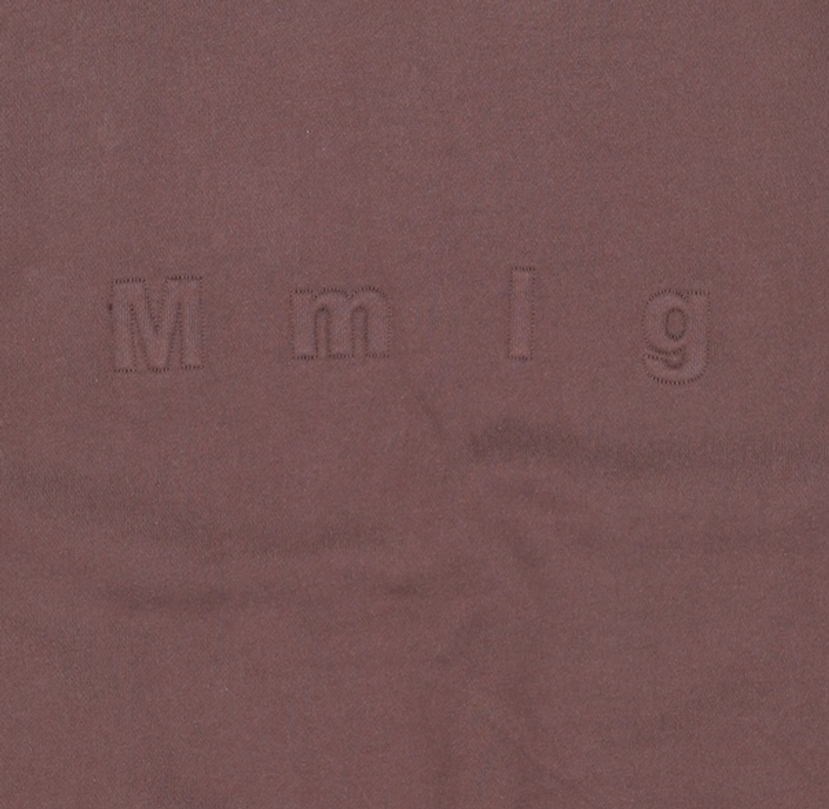 엠엠엘지(MMLG) [Mmlg] BETWEEN EMBOSSED HF SWEAT (SEAWEED GREEN) M