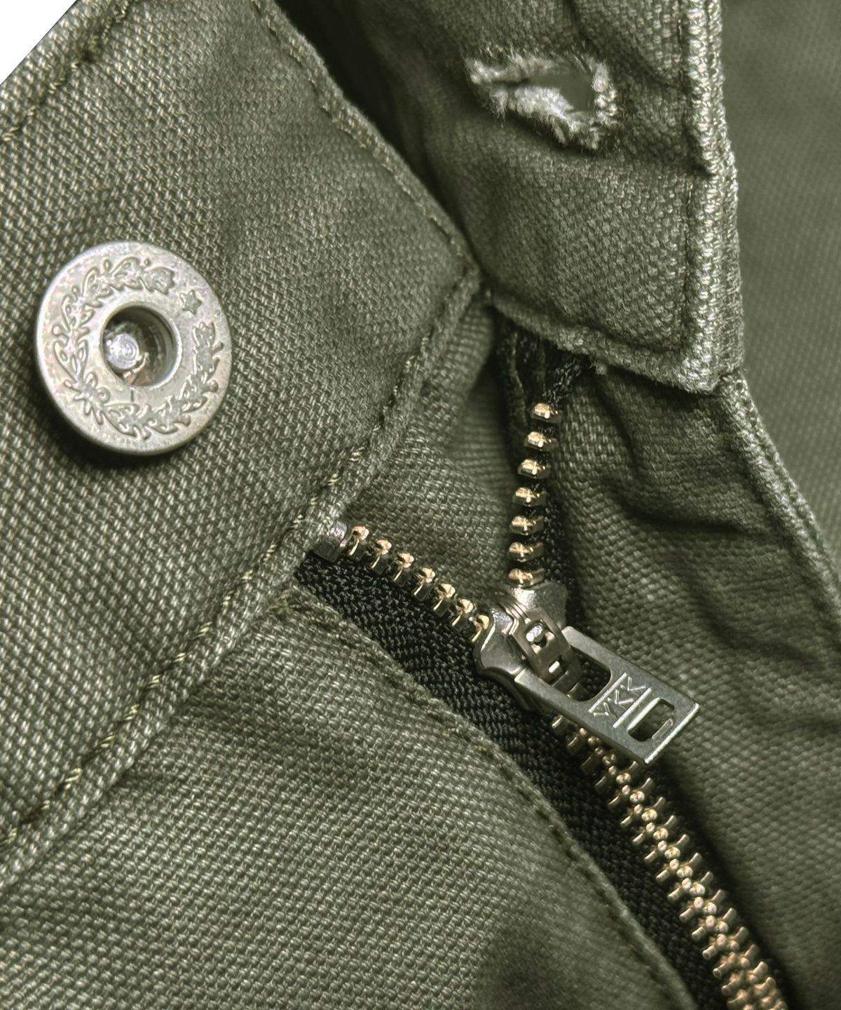 스티그마(STIGMA) WASHED CANVAS CARPENTER BERMUDA PANTS KHAKI