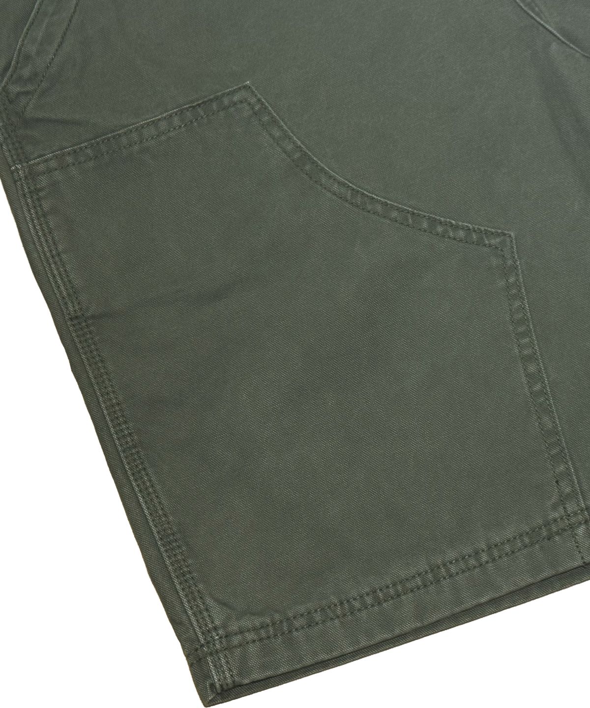스티그마(STIGMA) WASHED CANVAS CARPENTER BERMUDA PANTS KHAKI