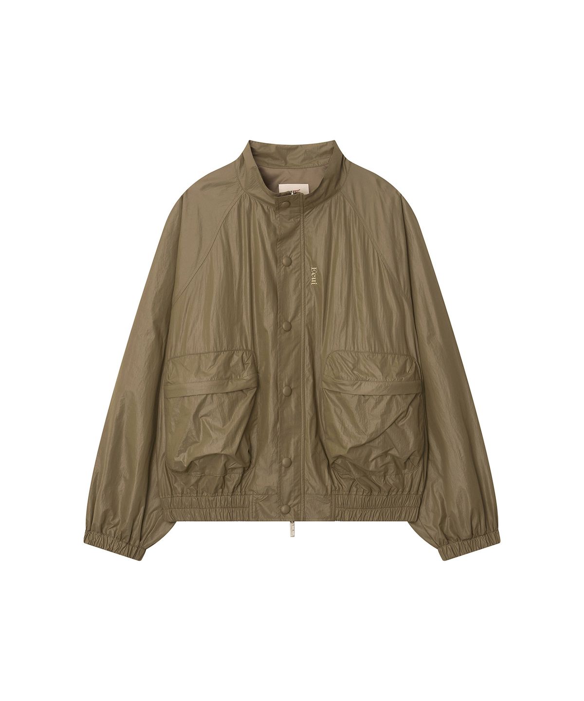 이우트(EEUT) POCKET CIRE JUMPER  / DARK BEIGE