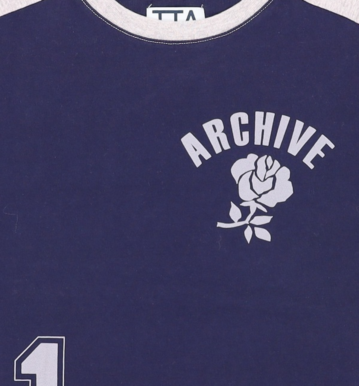 토우토우 아카이브(TOWTOW ARCHIVE) TEAM S/S TSHIRTS-INDIGO NAVY
