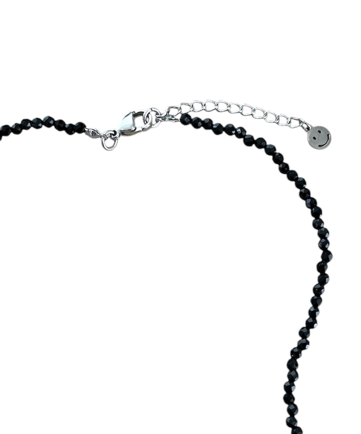 스케이터락(SK8ER ROCK) Darkstar Necklace ((Black))