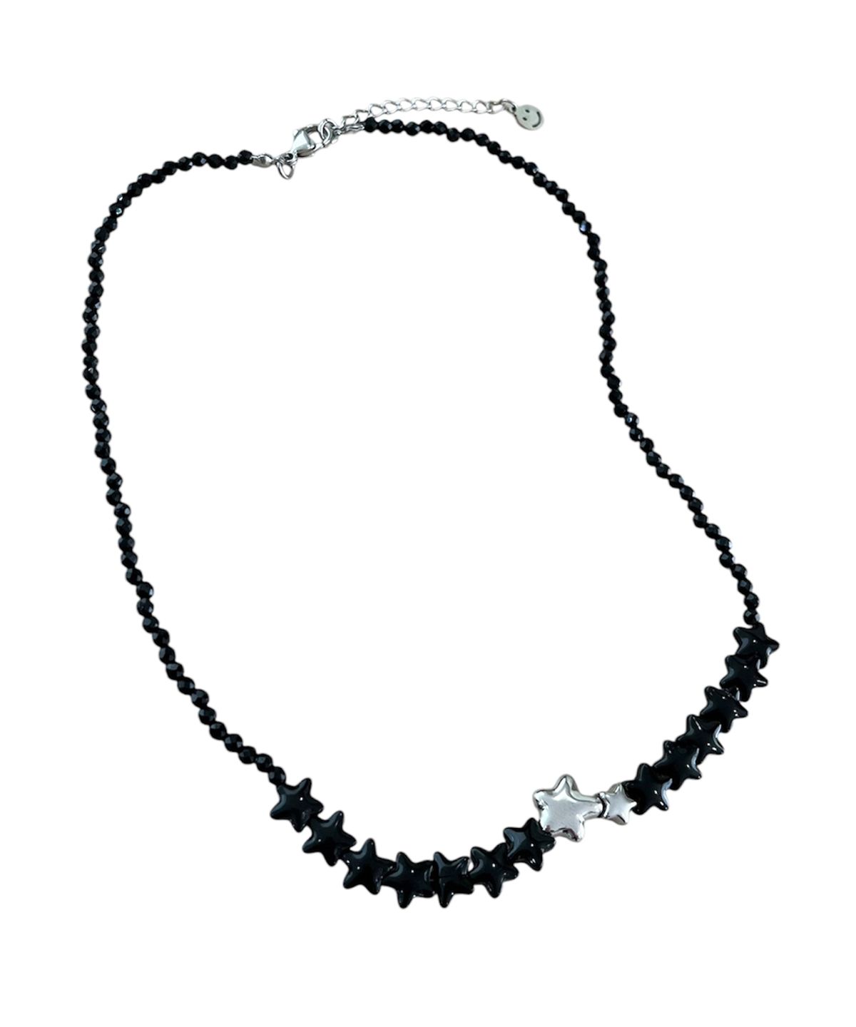 스케이터락(SK8ER ROCK) Darkstar Necklace ((Black))
