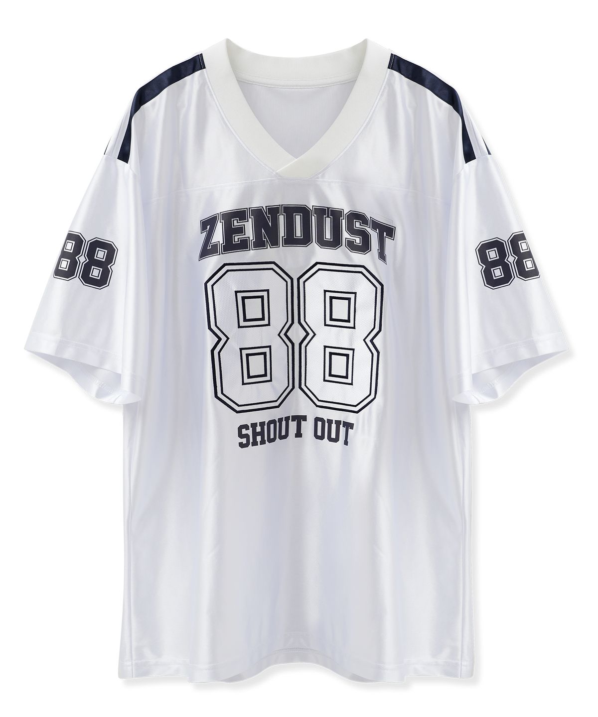 젠더스트(ZENDUST) Offside High Line Football Jersey T-shirt NAVY