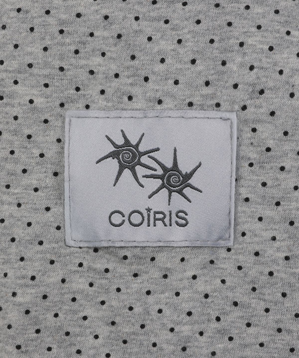 코이리스(COIRIS) 솔루나 도트 배색 반팔 티 (5컬러)