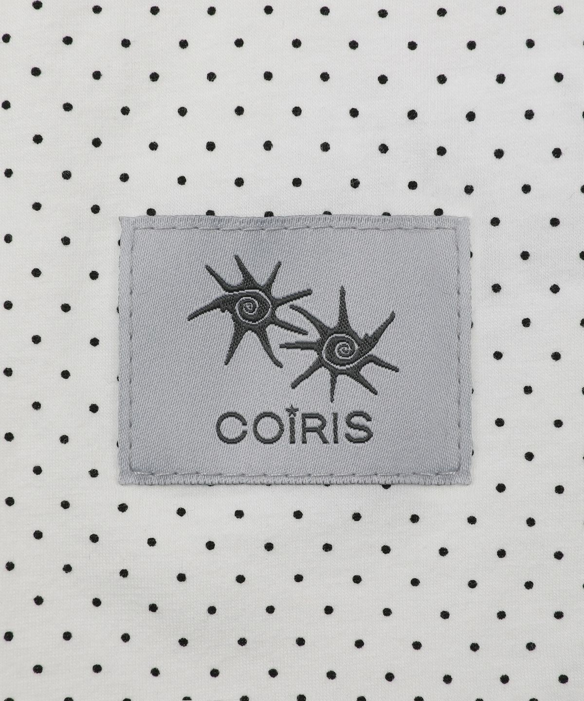 코이리스(COIRIS) 솔루나 도트 배색 반팔 티 (5컬러)
