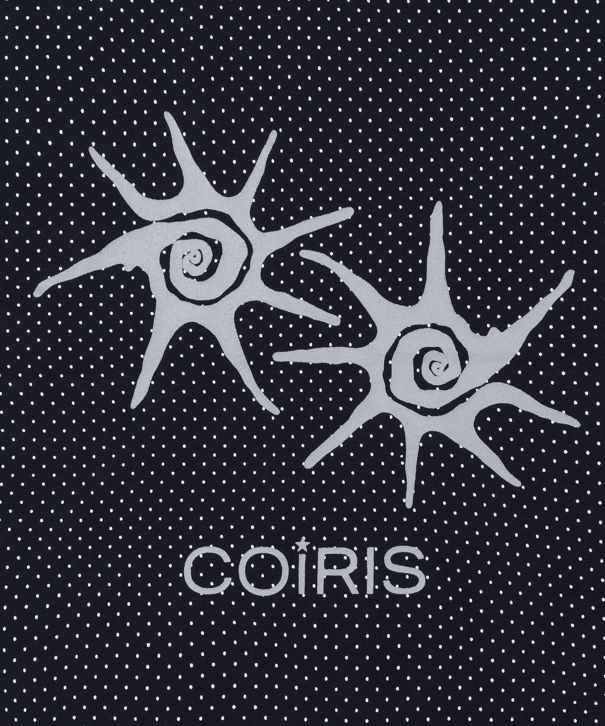 코이리스(COIRIS) 솔루나 도트 배색 반팔 티 (5컬러)