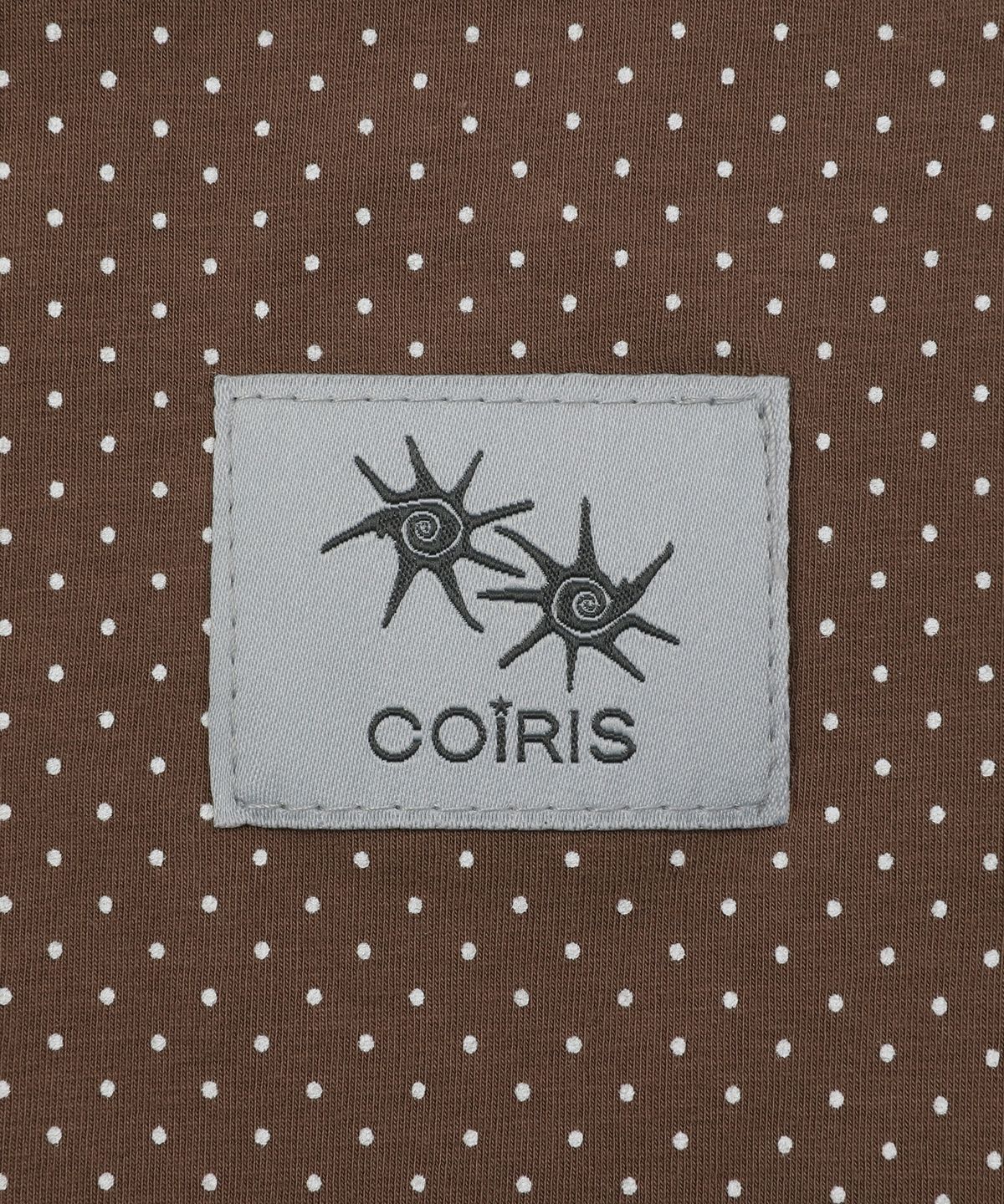 코이리스(COIRIS) 솔루나 도트 배색 반팔 티 (5컬러)