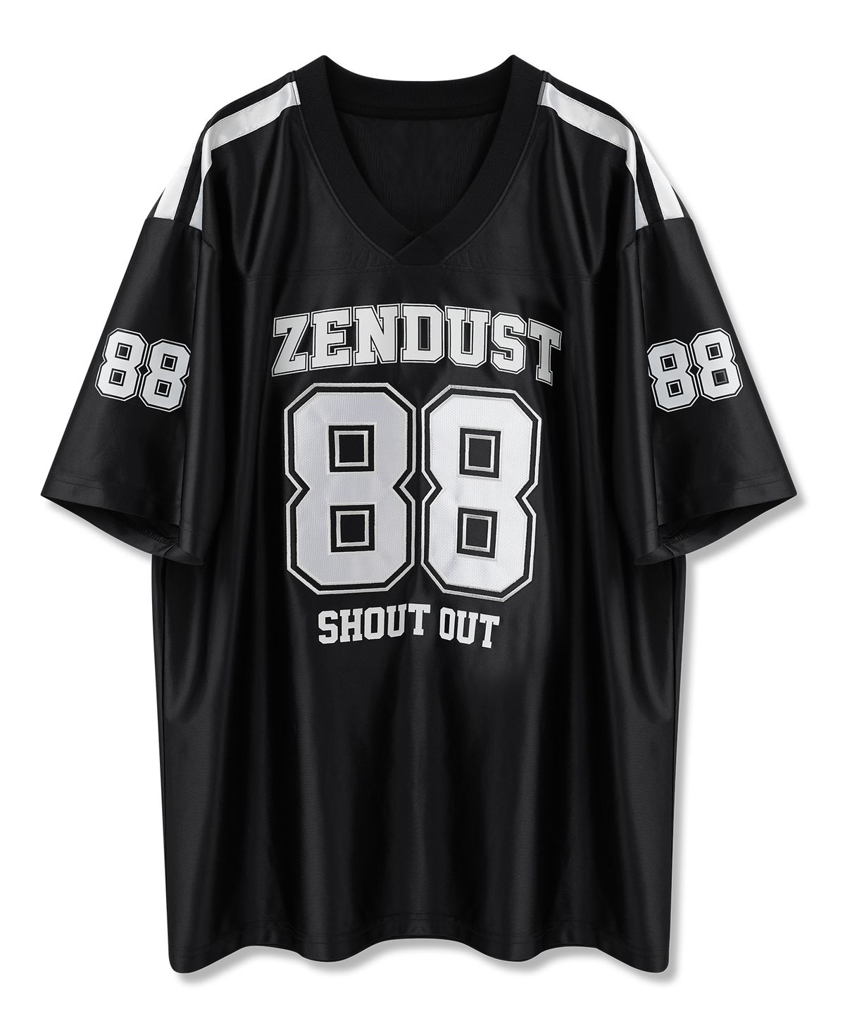 젠더스트(ZENDUST) Offside High Line Football Jersey T-shirt WHITE