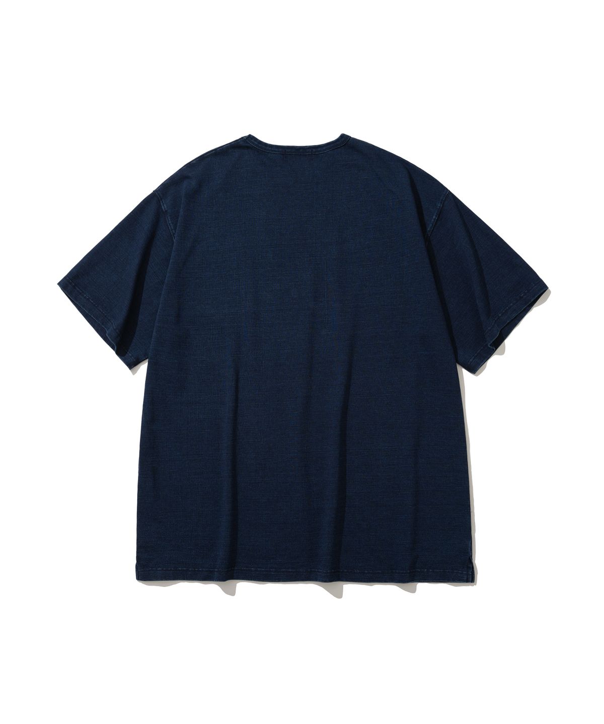 앵글런(ANGLAN) Essential Big Half Tee - Indigo