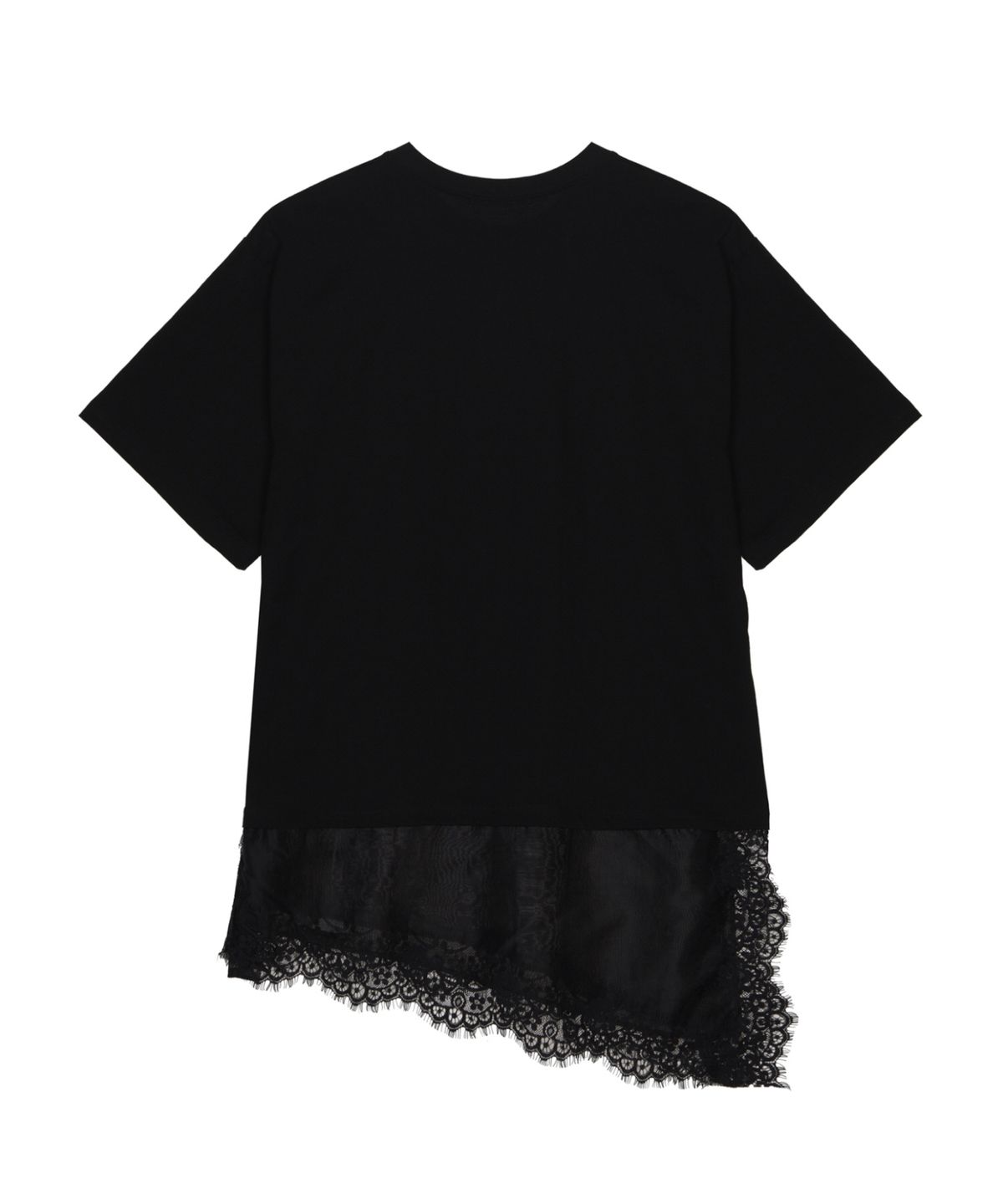 닉앤니콜(NICK&NICOLE) NICOLE ROSE LACE LAYERED TOP_BLACK