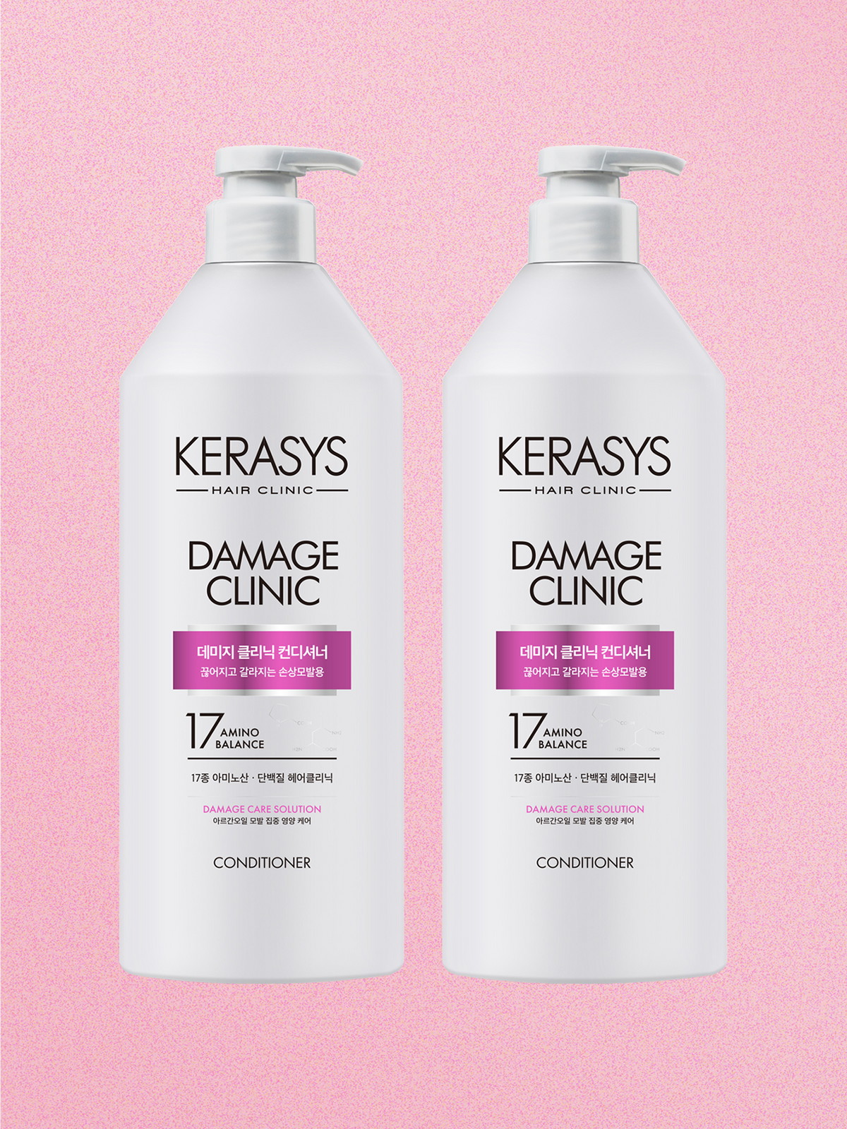 케라시스(KERASYS) 케라시스 클리닉 샴푸 + 린스 980ml 2개 골라담기 (데미지/두피)