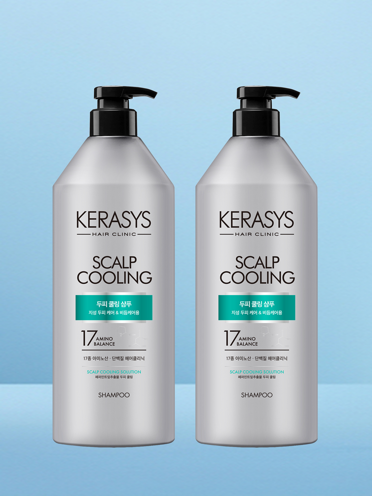 케라시스(KERASYS) 케라시스 클리닉 샴푸 980ml 2개 골라담기 (볼륨/모이스춰/비듬두피/두피쿨링/레몬프레쉬/딥클린)